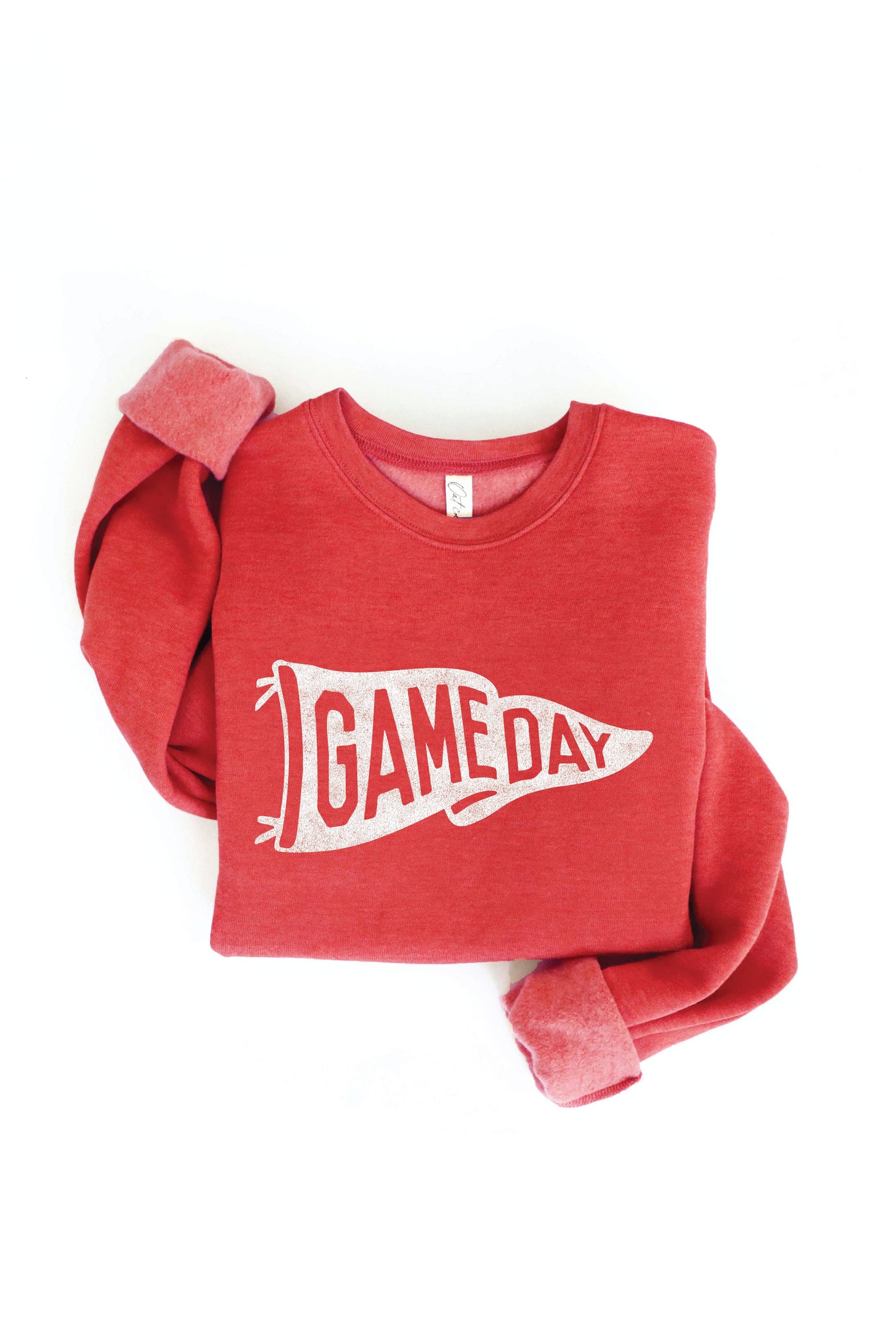 OAT COLLECTIVE - GAME DAY PENNANT Graphic Sweatshirt (dark grey)