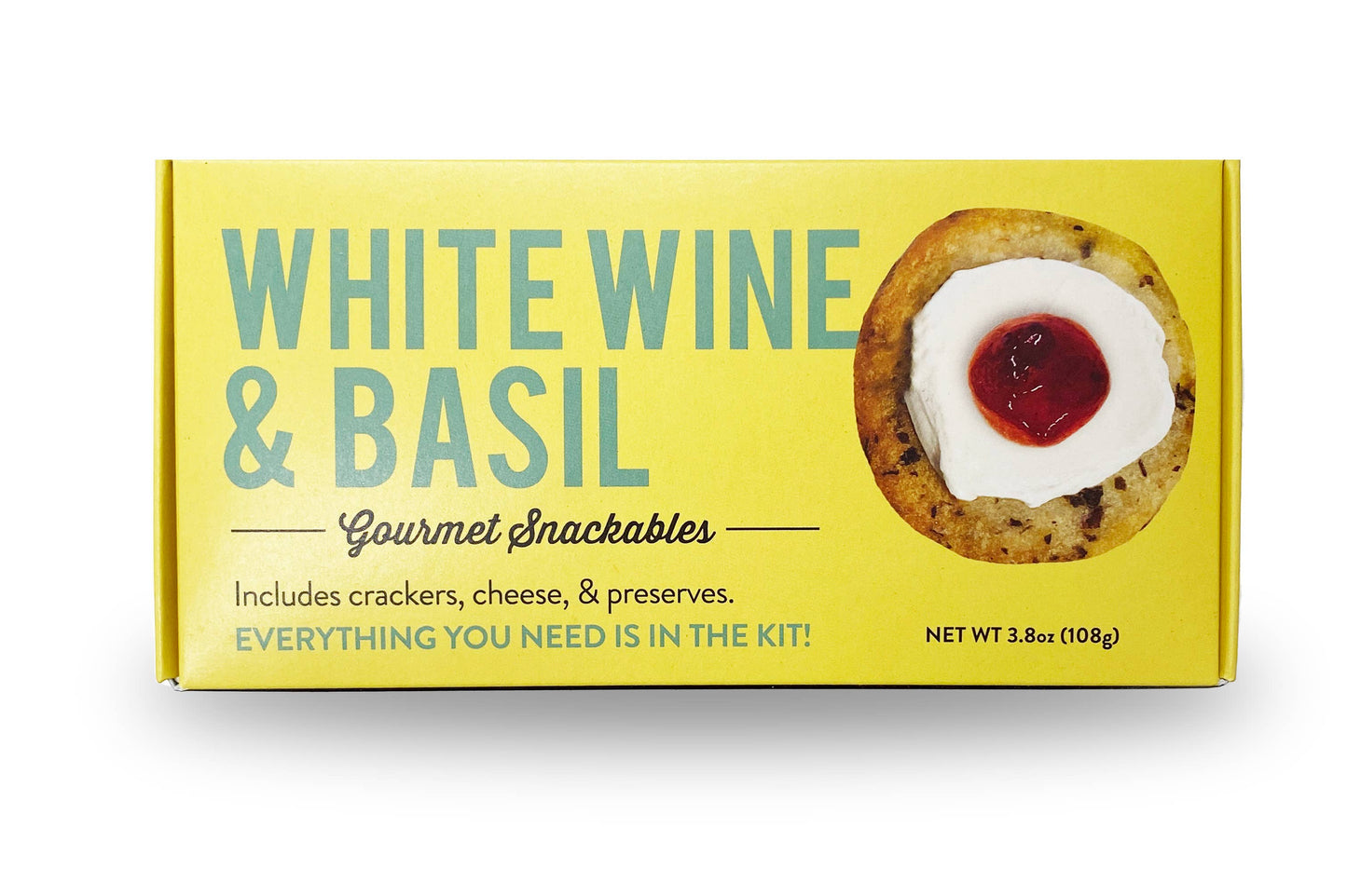 Crackerology - Snackable White Wine & Basil