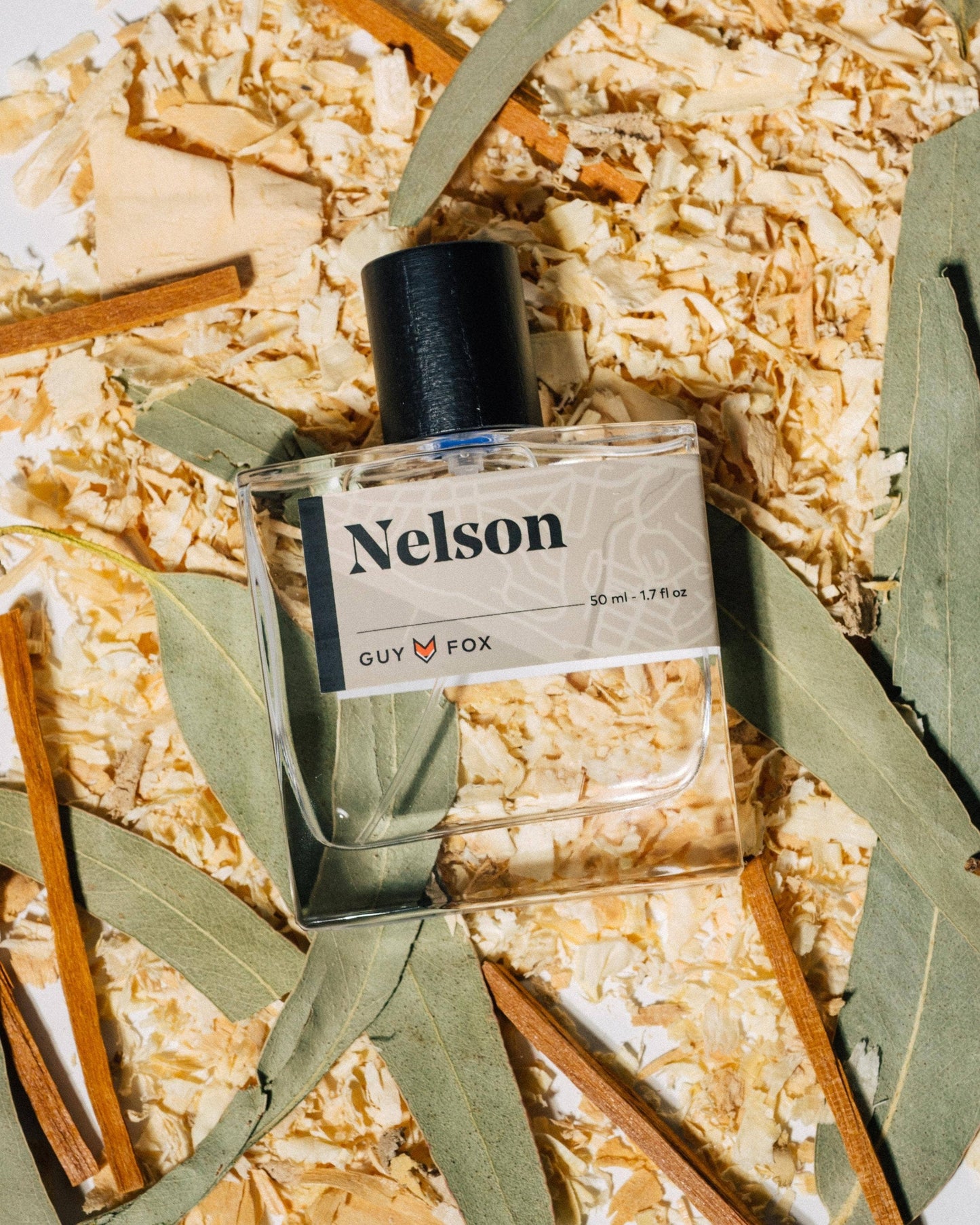 GUY FOX - Nelson - Men's Cologne - Eucalyptus, Sandalwood, Cedar