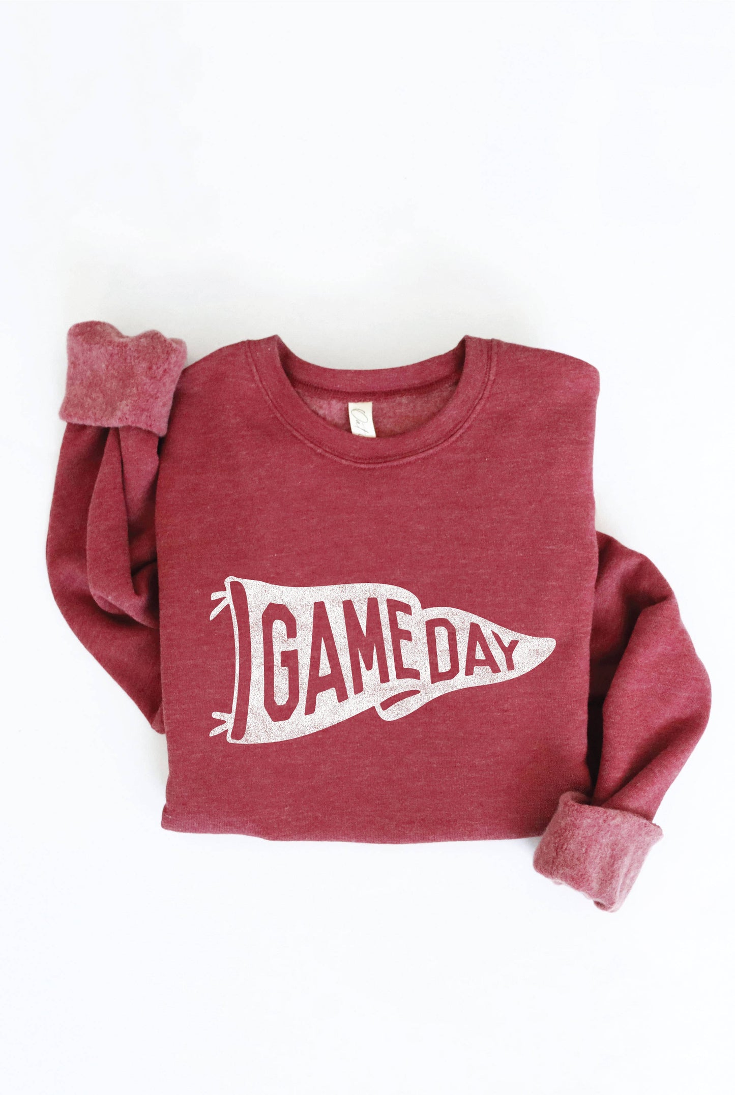 OAT COLLECTIVE - GAME DAY PENNANT Graphic Sweatshirt (dark grey)