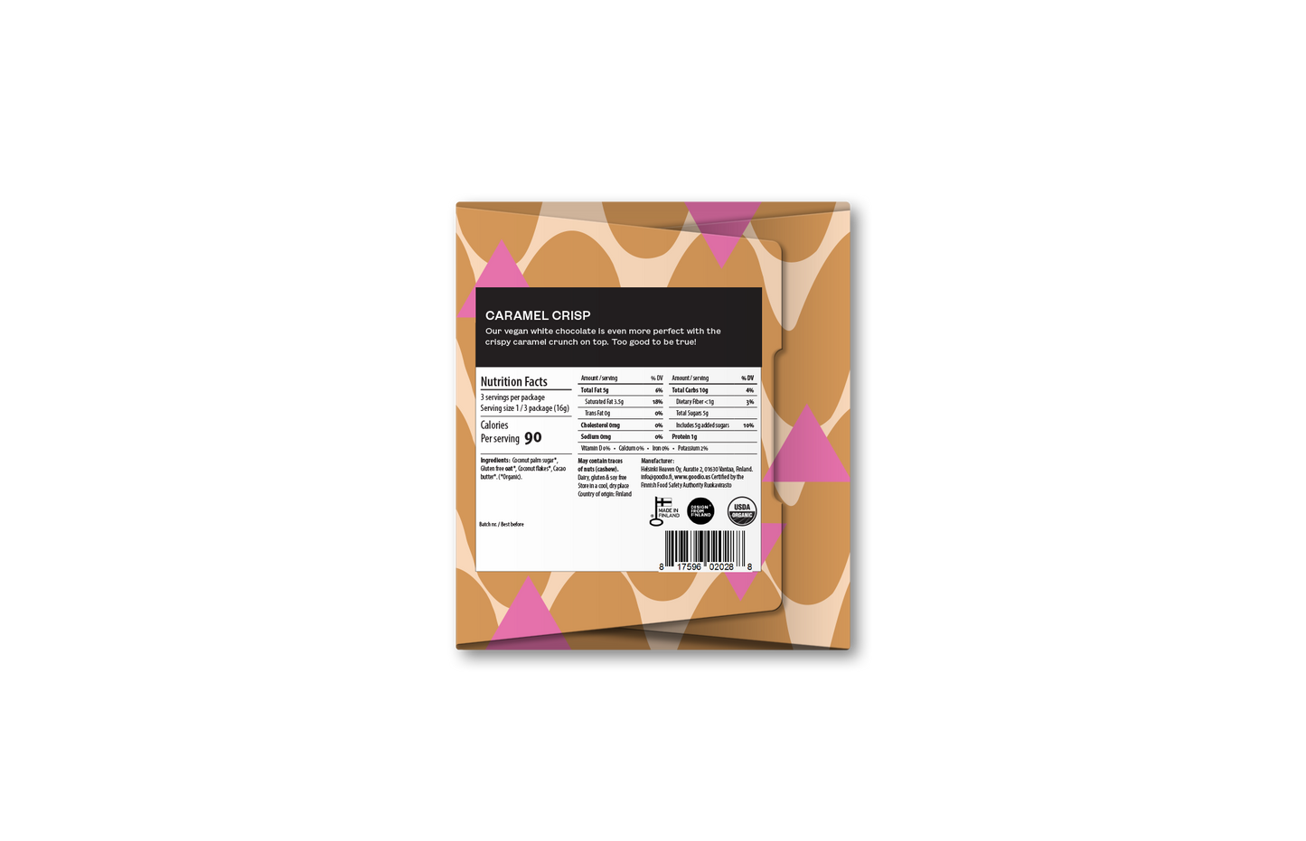 Goodio - Caramel Crisp White Chocolate