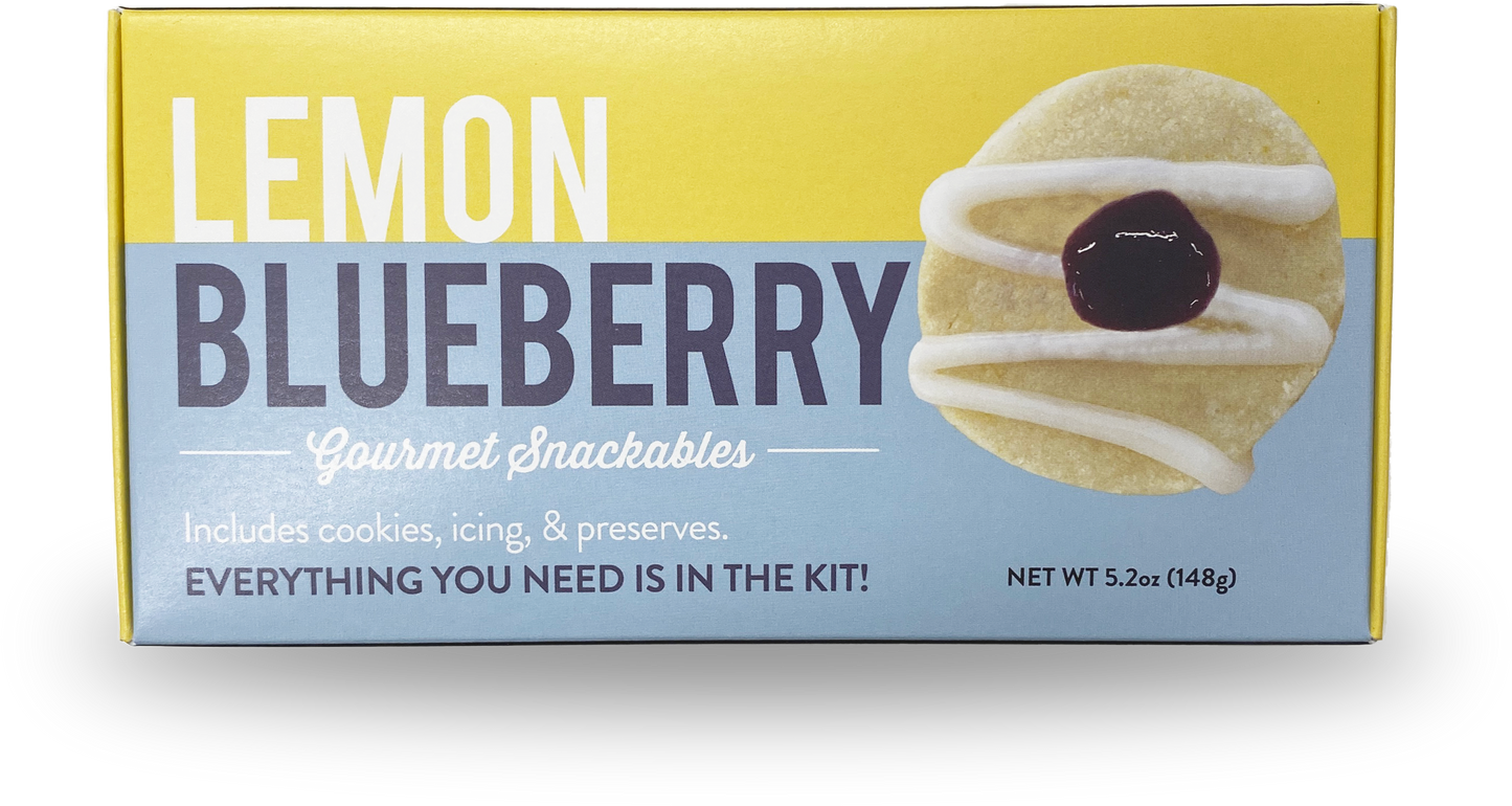 Crackerology - Snackable Lemon Blueberry