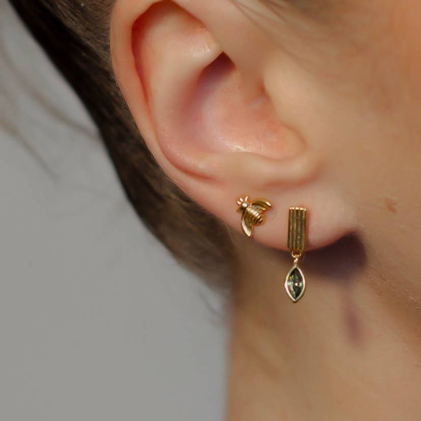 Namaste Jewelry - Leaf Drop Earrings
