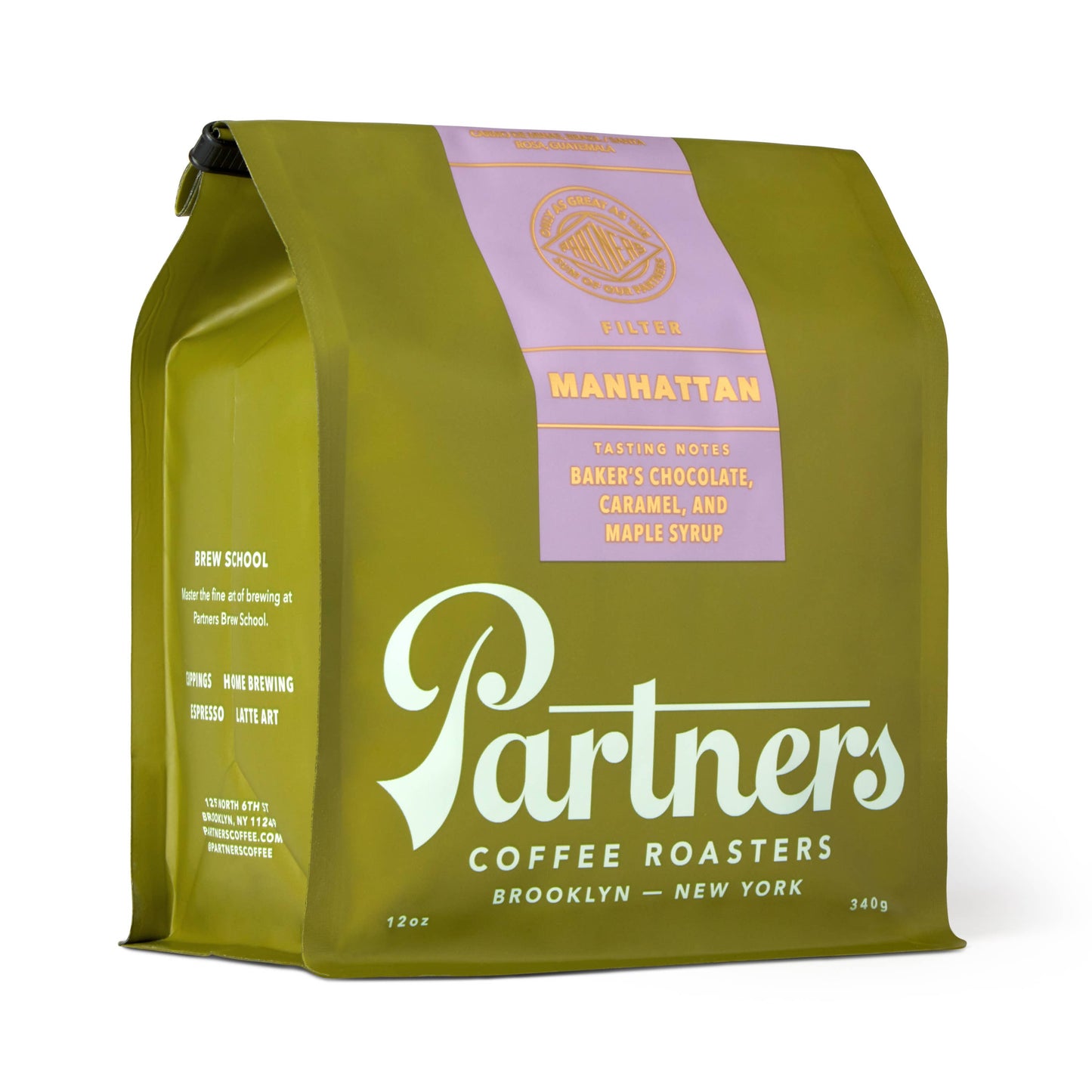 Partners Coffee Roasters - Manhattan - 12oz - Whole Bean Coffee
