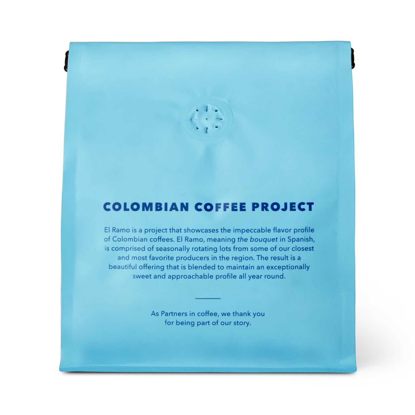 Partners Coffee Roasters - Colombia - El Ramo - 12oz - Whole Bean Coffee