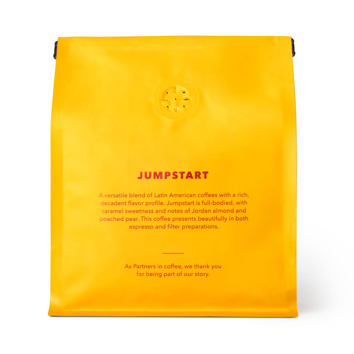 Partners Coffee Roasters - Jumpstart - 12oz - Whole Bean Coffee