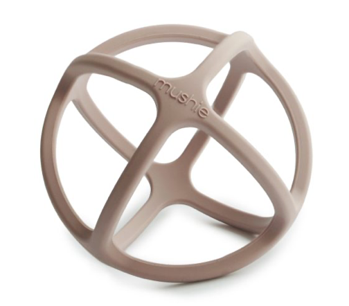 Mushie Ball Teether Shifting Sands