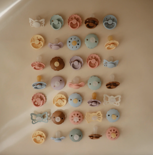 Mushie Pacifiers - Various Styles/Colors/Sizes