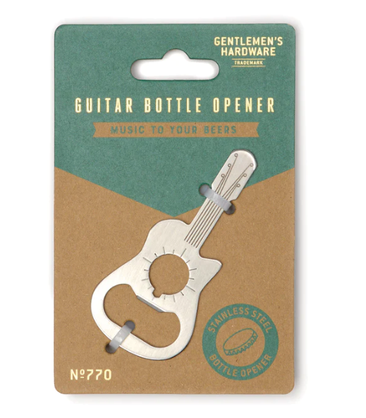 Gentlemen's Hardware - Guitar Bottle Opener