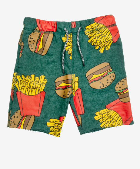 Appaman camp shorts - burgers & fries