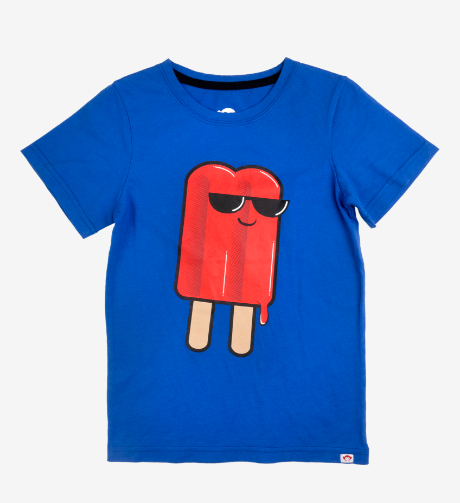 Appaman graphic short sleeve tee - double fun popcicle