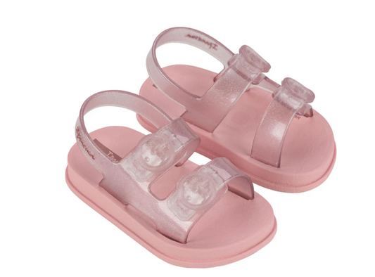 Ipanema Follow II Baby Sandals - Glitter Pink