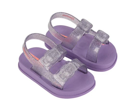 Ipanema Follow II Baby Sandals - Glitter Purple