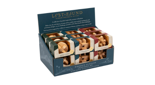 Lost & Found Ancient Civillization Wooden Puzzle - Assorted