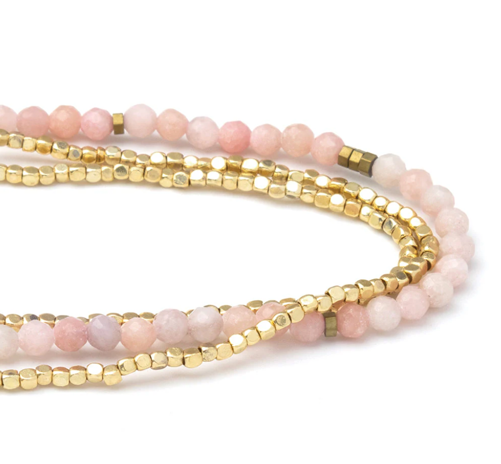 Scout Delicate Stone Pink Opal - Stone of Renewal