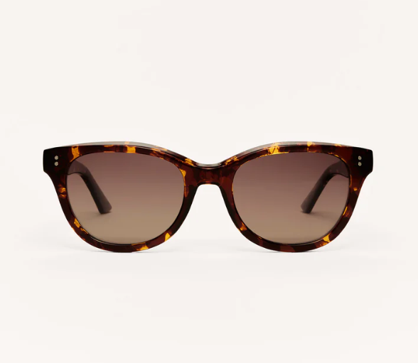 Z Supply Sunglasses - Shoreline - Brown Tortoise/Brown