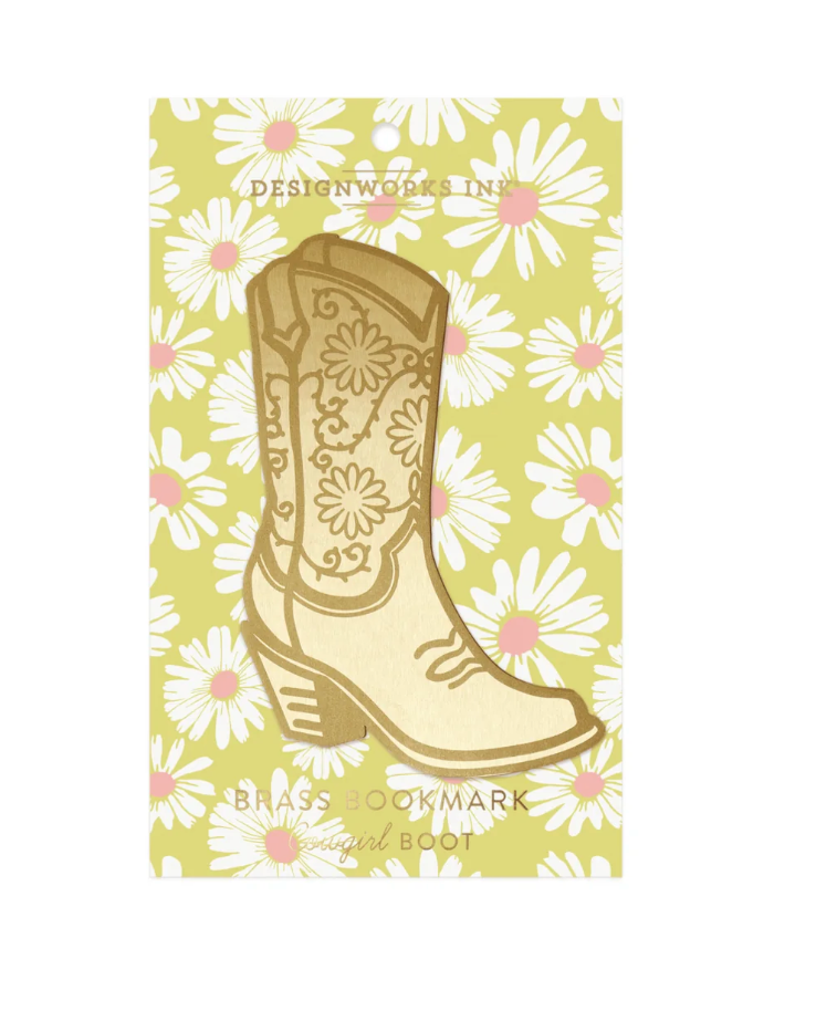 DESIGNWORKS INK - BOOKMARK - COWGIRL BOOT
