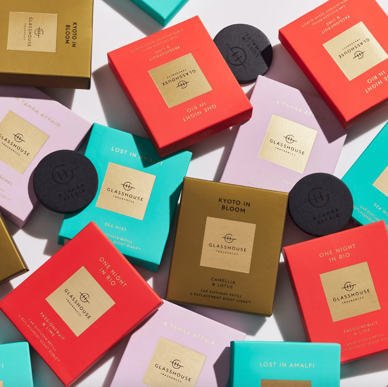 Glasshouse Fragrances - Car Diffuser Refills