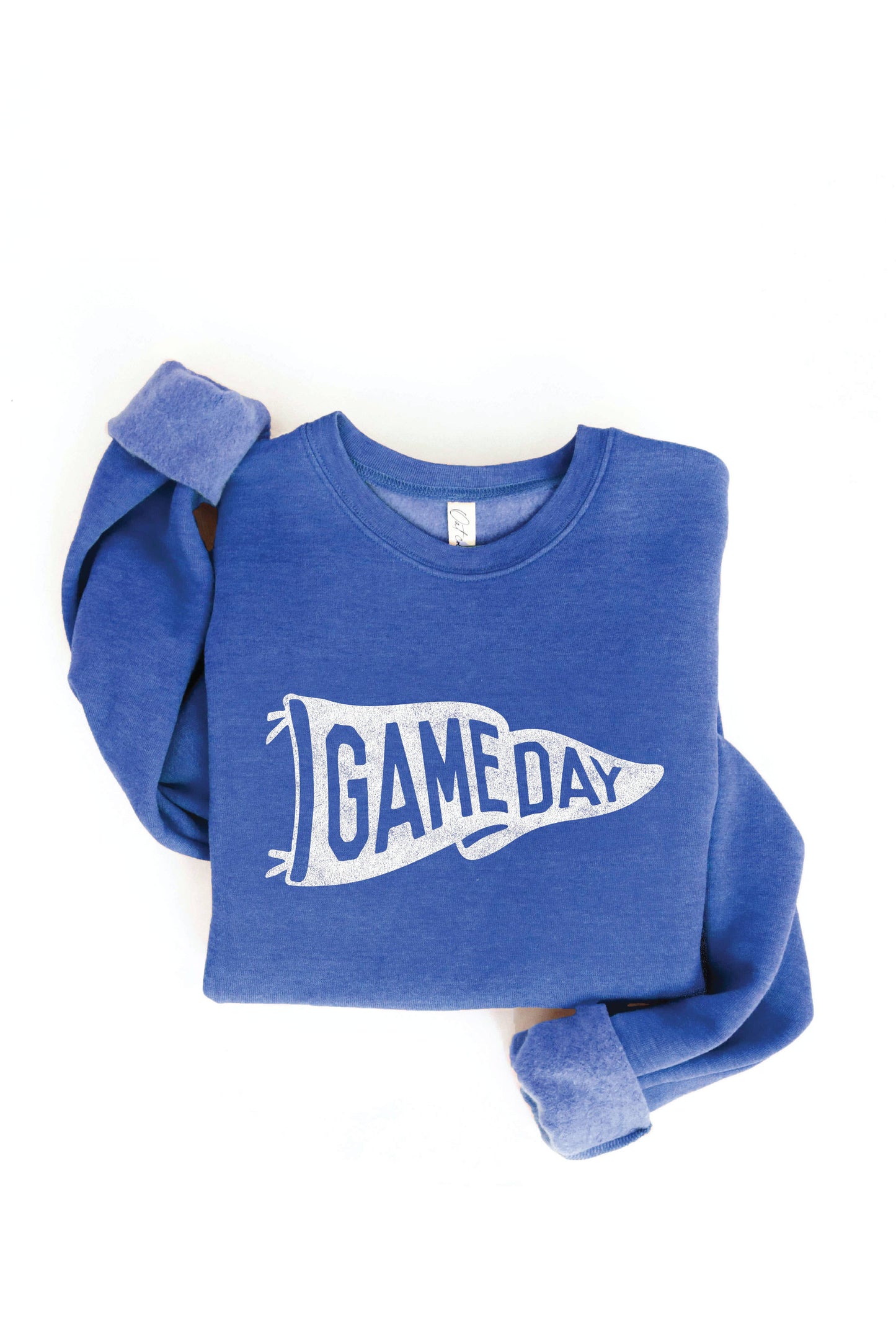 OAT COLLECTIVE - GAME DAY PENNANT Graphic Sweatshirt (dark grey)