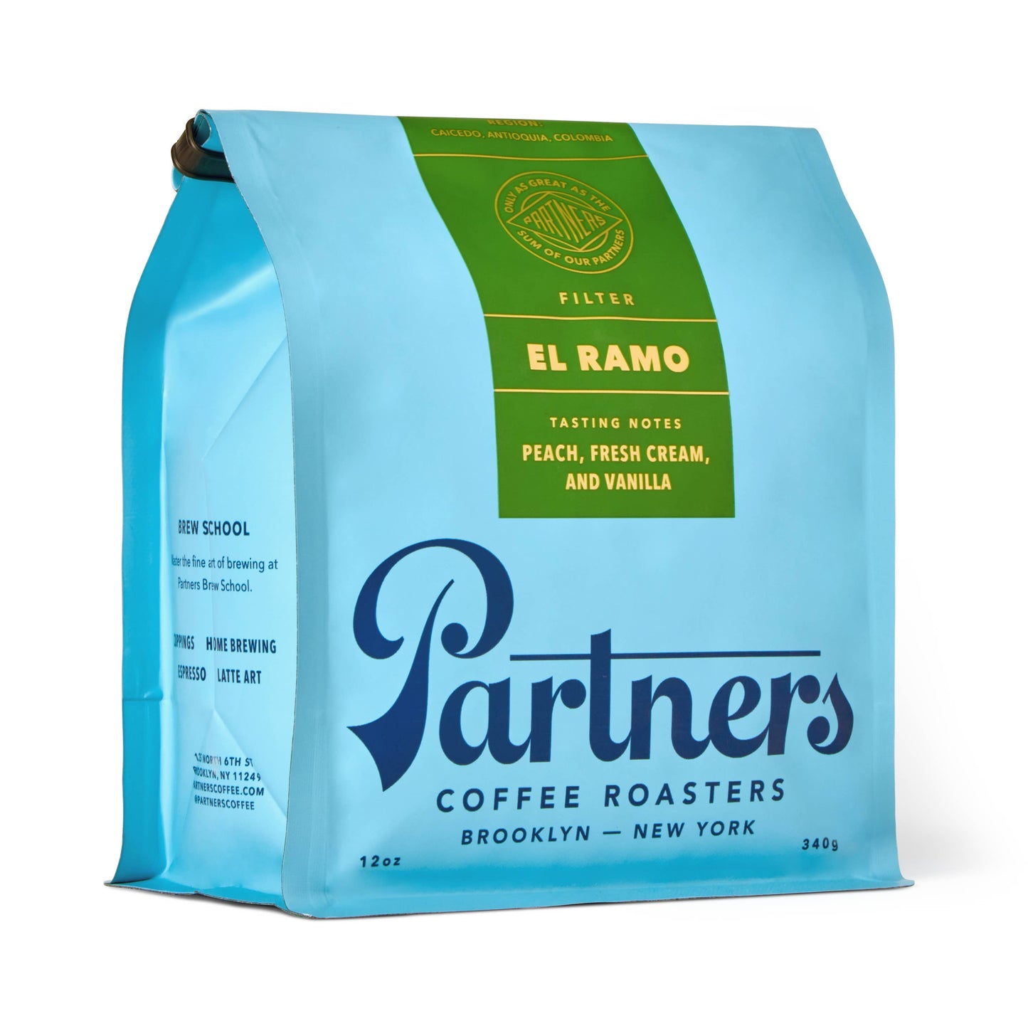 Partners Coffee Roasters - Colombia - El Ramo - 12oz - Whole Bean Coffee