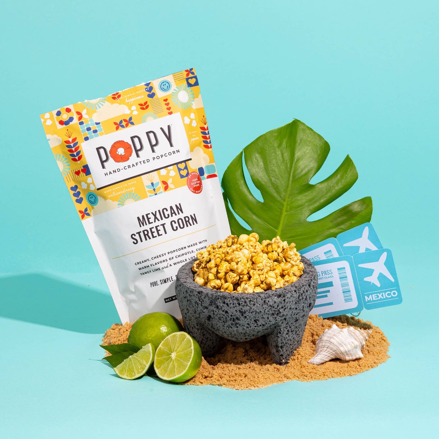 Poppy Hand-Crafted Popcorn - Mexican Street Corn Popcorn