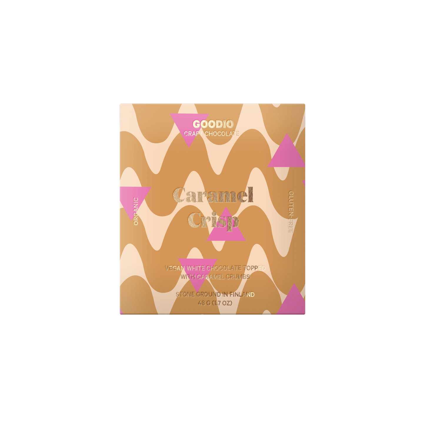 Goodio - Caramel Crisp White Chocolate