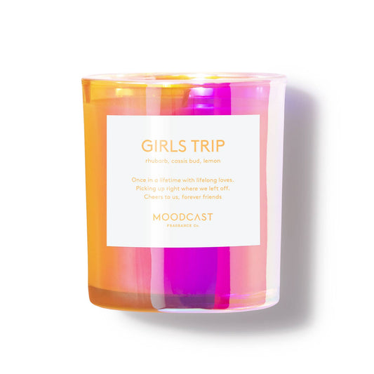 Moodcast Fragrance Co. - Girls Trip - Iridescent 8oz Coconut Wax Candle