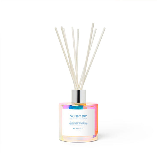 Moodcast Fragrance Co. - Skinny Dip - Iridescent/Silver 100ml Reed Diffuser