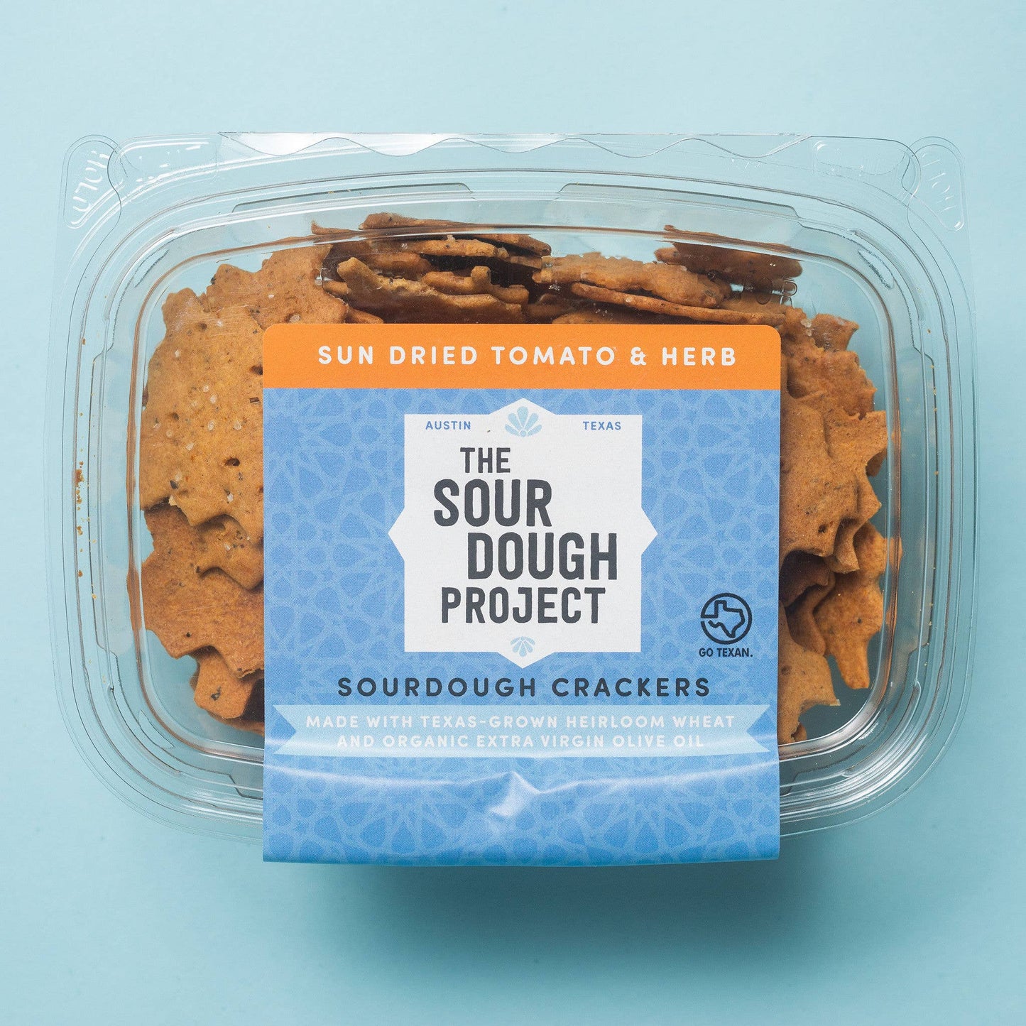 The Sourdough Project - Sun Dried Tomato & Herbs Sourdough Crackers