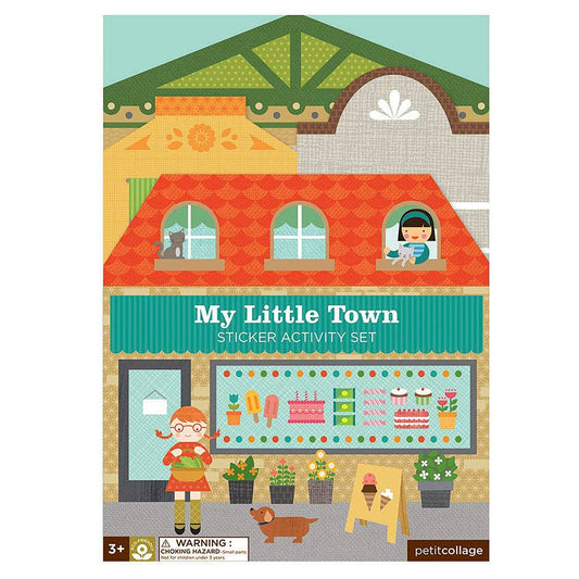 Petit Collage - My Little Town Sticker Activity Set