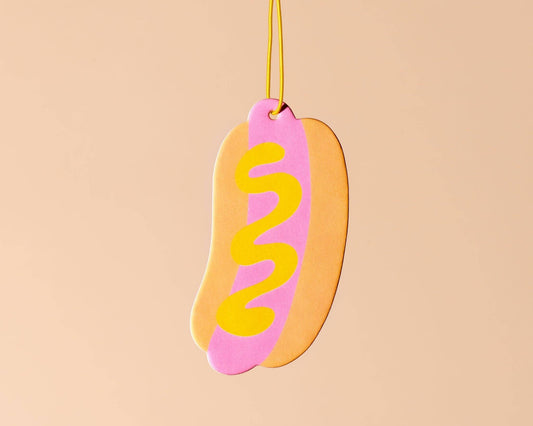 And Here We Are - Hot Dog Food Air Freshener - Pink Lemonade Scent