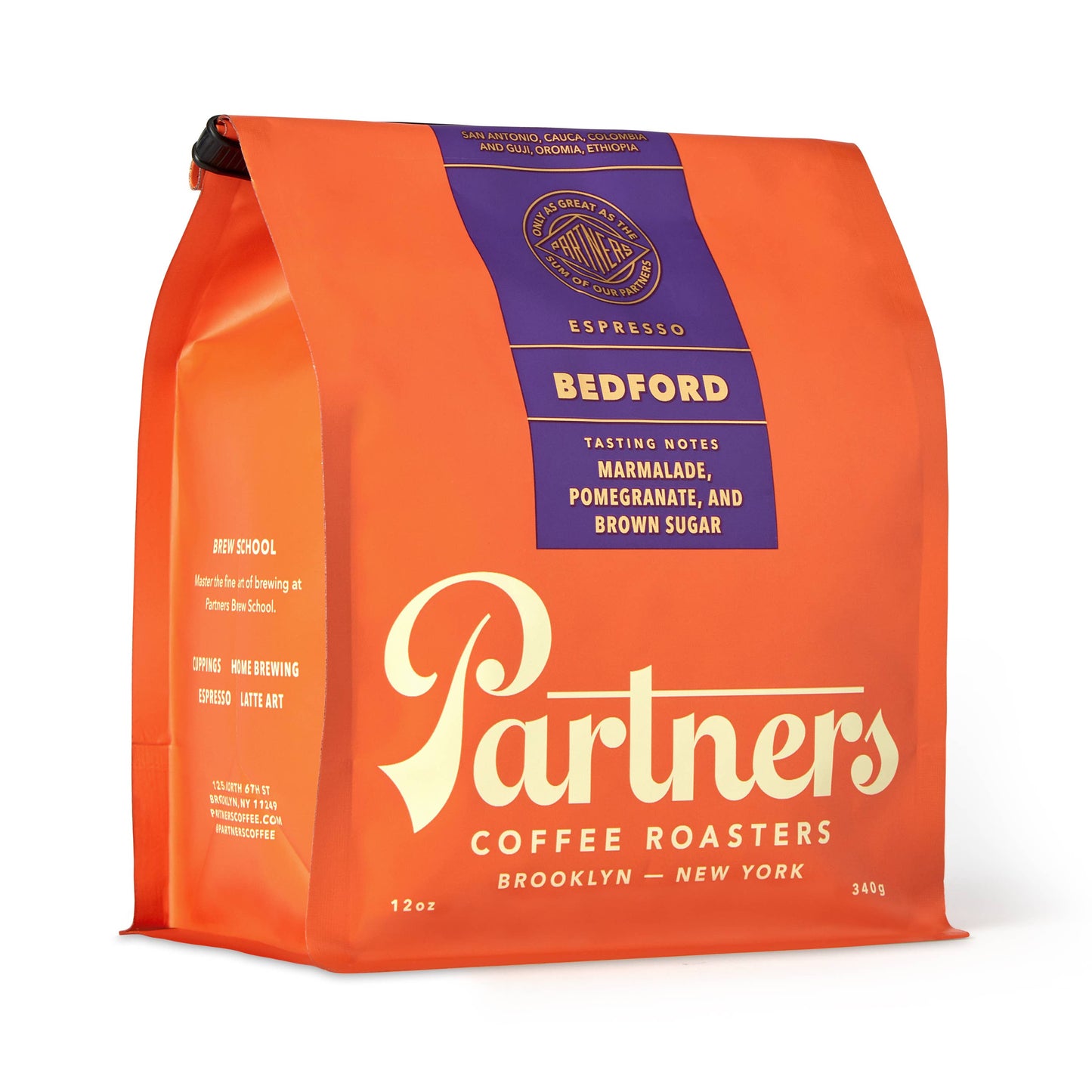 Partners Coffee Roasters - Bedford - 12oz - Whole Bean Coffee