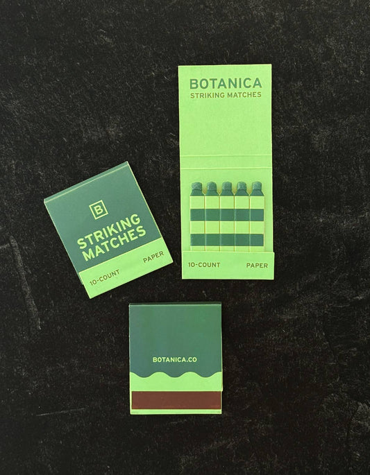 BOTANICA - Signature Matchbook - Canopy (Mint/Green)
