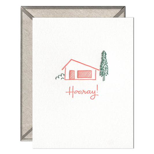 INK MEETS PAPER - Hooray Home - New Home Congrats card