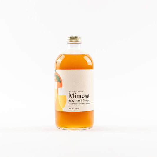 Wood Stove Kitchen - Mimosa Mixer w/ Tangerine & Mango, 16 fl oz - Cocktail Mixer