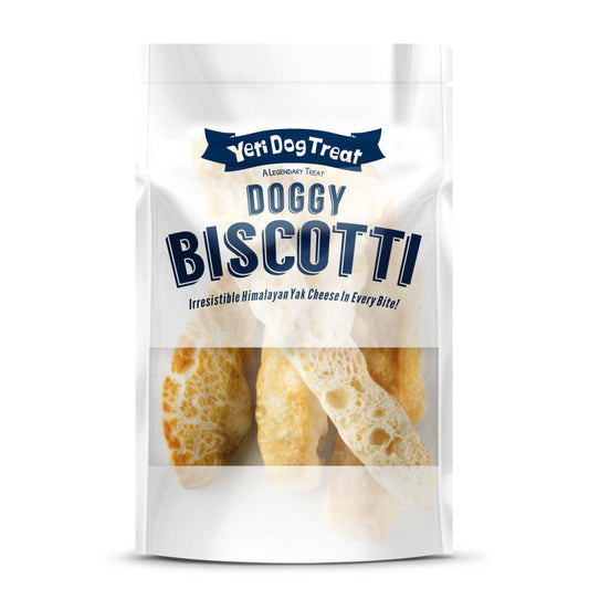 Yeti Dog Chew 4pc Doggy Biscotti Bag
