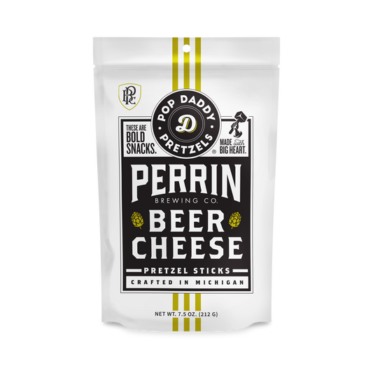 Pop Daddy Snacks - Pop Daddy – Perrin Beer Cheese Seasoned Pretzels 7.5oz - homebody