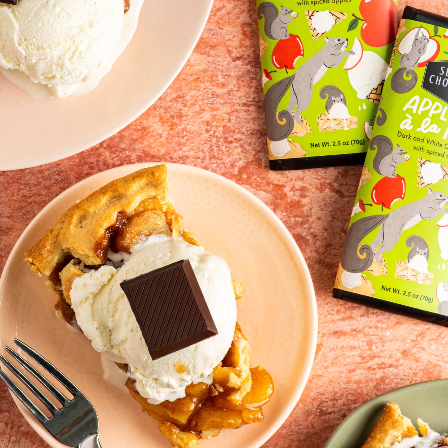 Seattle Chocolate - Fall - Apple Pie à La Mode Truffle Bar