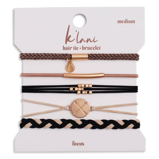 K'Lani hair tie bracelets - Focus: Small