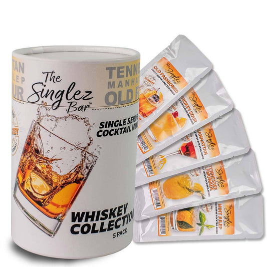 ThousandOaksBarrelCo. - Singlez Bar Whiskey Collection- 5-Pack Single Serve Mixers