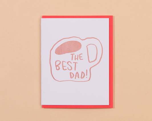 And Here We Are - Dad Mug Card