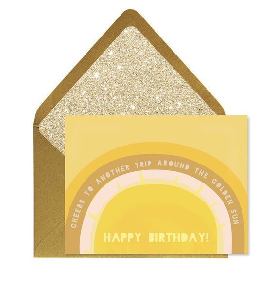 Ginger P. Designs - Birthday Sun Greeting Card