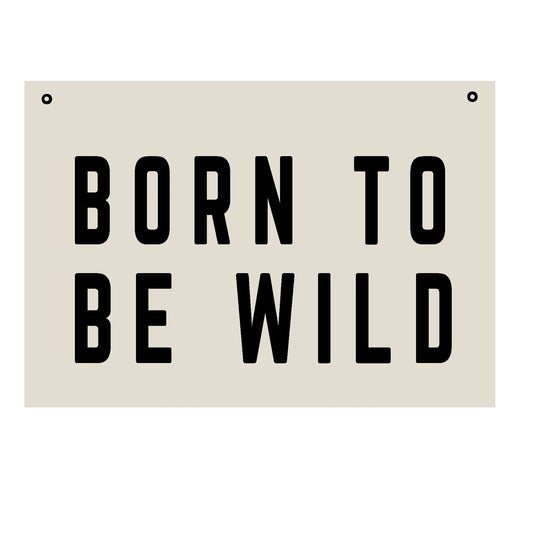 Red Barn Canvas - Born To Be Wild