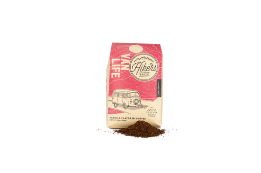 Van Life - French Vanilla Flavored Coffee - 12oz. Bag: Ground Coffee