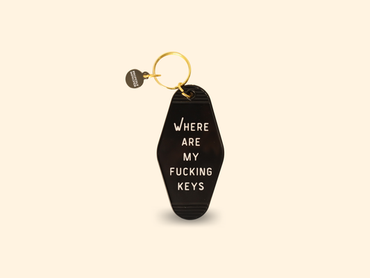 Properly Improper - Where Are My Fucking Keys Key Chain
