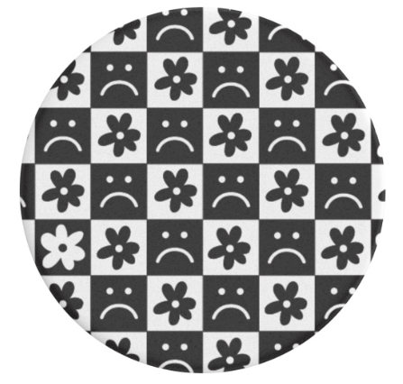 Popsockets - Emo Checker Black / White