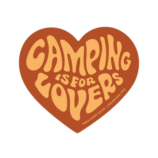 Trek Light - Camping Is For Lovers Sticker
