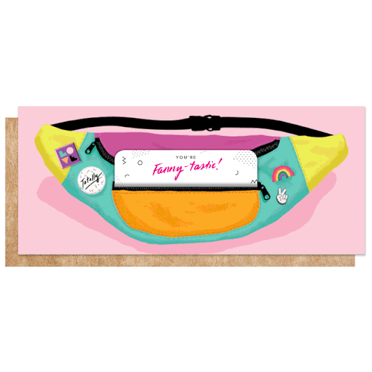 Inklings Paperie - Fanny Pack Card