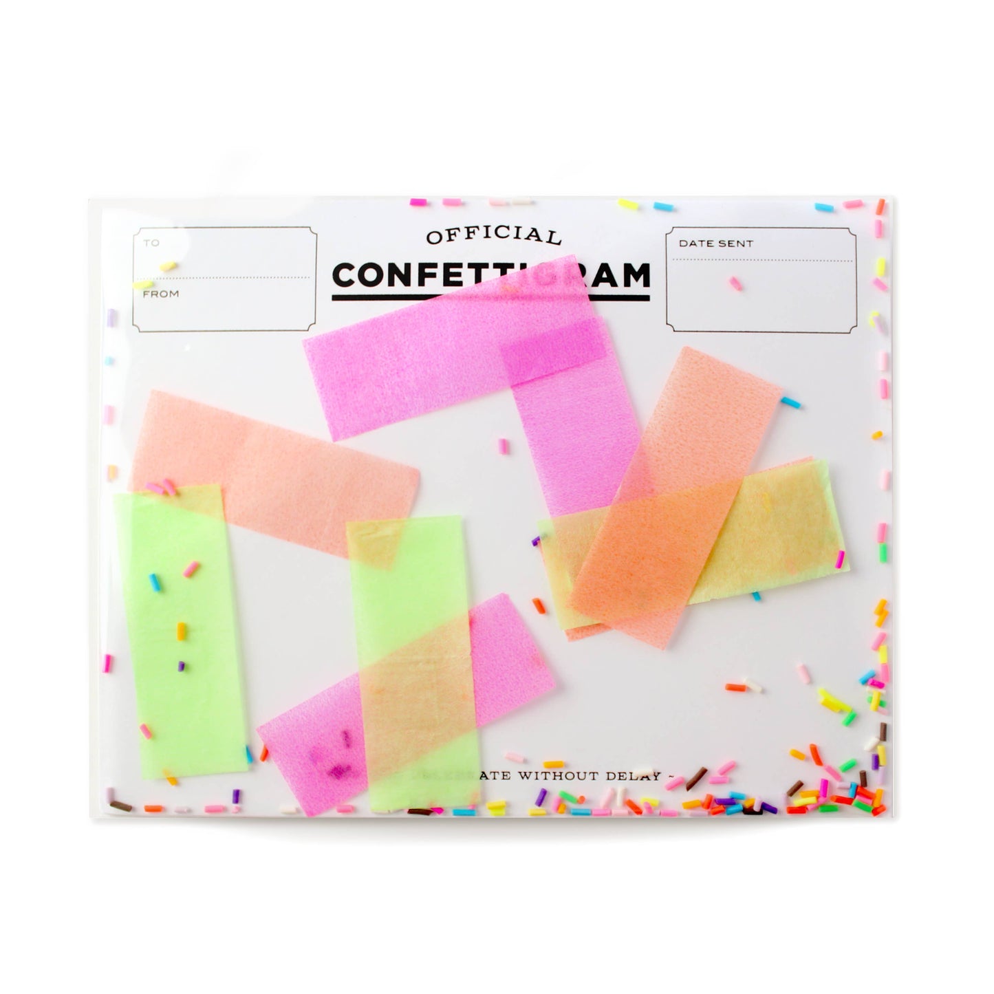 Inklings Paperie - Sprinkles Confettigram