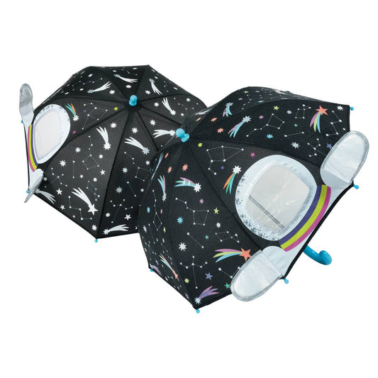 Floss and Rock - Color Changing 3D Umbrella - Space
